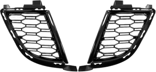 Calandre double pont avant pour BMW Série 3 G20 2018-2022 grillages de pare-chocs noir brillant