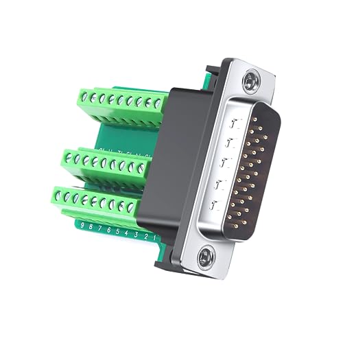 �͂񂾃t���[ DB26 �u���[�N�A�E�g�{�[�h�R�l�N�^�A25 �s���|�[�g�A�_�v�^ - PCB �[�q�M�����W���[���R�l�N�^�A�P�[�X�A�N�Z�T���t��