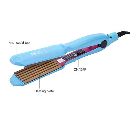 Plancha para cabello con control de temperatura electrónico miniatura 5