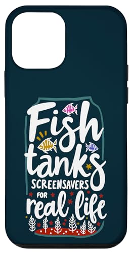 iPhone 12 Mini Aquarium Screensaver Case