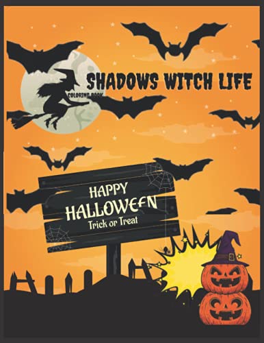 coloring book of shadows witch life: Cottage Witch Grimoire , Season of the Witch, Planner for a Magical 2022