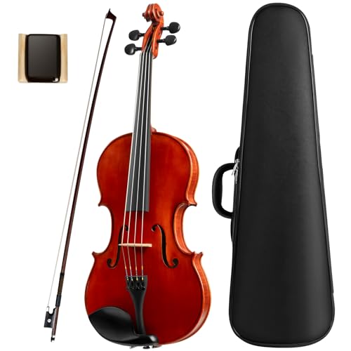 [Upgraded Version] Advanced Carlo Lamberti Solid Wood Classic Violin Outfit
