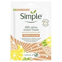Simple Sheet Mask Radiance Boosting, 25ml