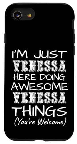 Just Venessa Here Doing Venessa Things ���O �X�}�z�P�[�X iPhone SE (2020) / 7 / 8 �p