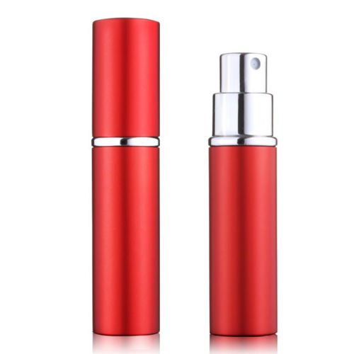 5starwarehouse® Refillable Perfume Atomiser Atomizer Aftershave Travel Spray Miniature Bottle 6ml (Red)