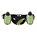Nathan Trail Mix Plus Insulated Hydration Belt, Black/Safety Yellow, One Size