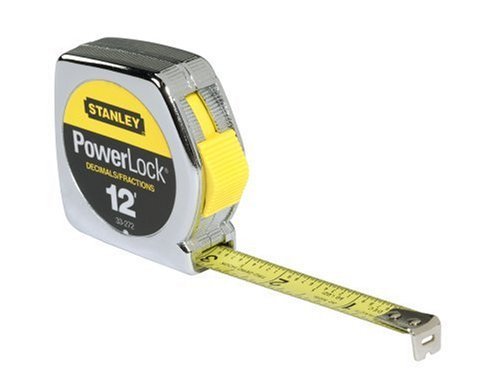 Decimal Scale Powerlock Tape Rule