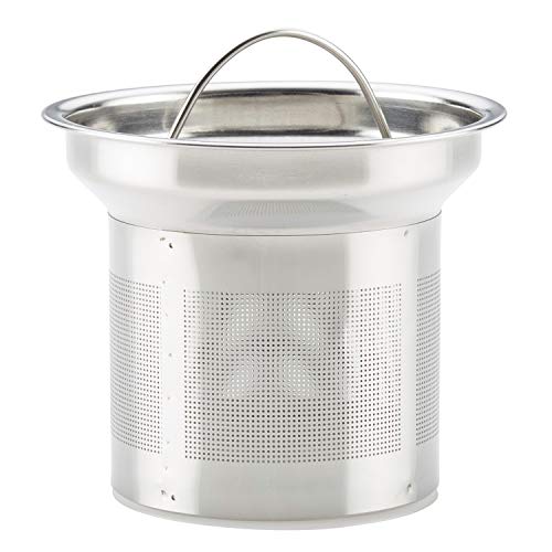 Bonjour Ceramic Coffee And Tea 4-Cup Ceramic Teapot With Infuser, Matte White #TOP2