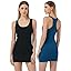 2|pack: Racer Vest Black/Peacock Blue