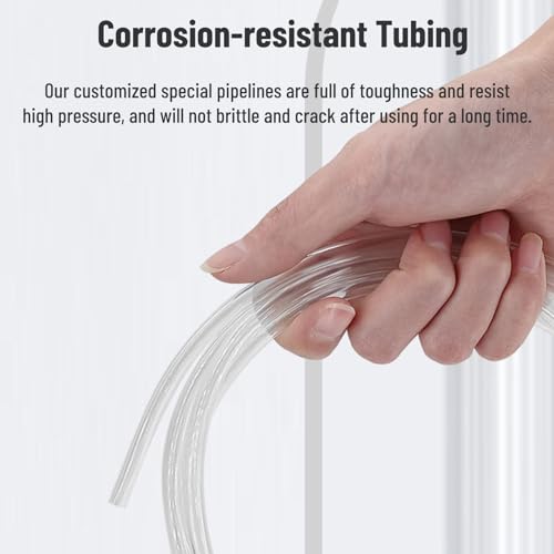 CO2 Generator System Kits, DIY CO2 Aquarium Regulators, CO2 Kits for Aquarium Moss Plants, CO2 Accessories with Pressure Gauge Air Adjustment Valve, D201 - Image 4