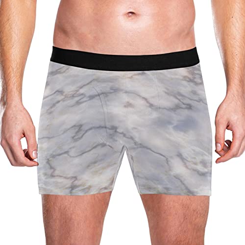 Calzoncillos bóxer para hombre elegantes con textura de mármol selecto 2