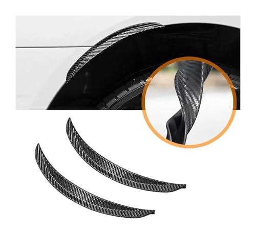 Kit protector parachoques coche y arcos de rueda con tira protectora universal de 2 piezas 6