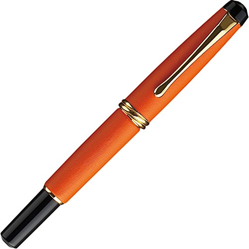 Brosse de rêve Kuretake Galaxie, l'excellence du bambou et du cuir orange japonais