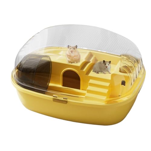 Cage de hamster transparente avec accessoires complets pour rongeur domestique - 2