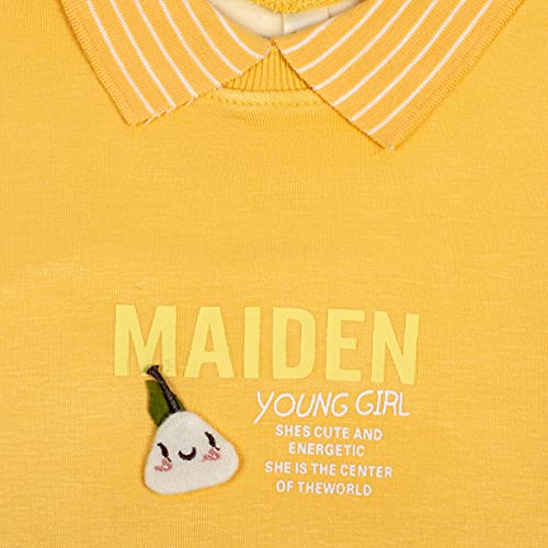 Image of MYFA Girls Collared Sweatshirt | Winter Collection for Babies & Kids