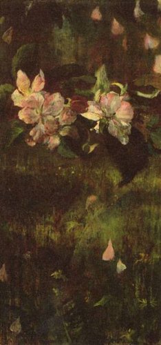 Peinture à l'huile Apple Blossoms John Lafarge toile haute qualité