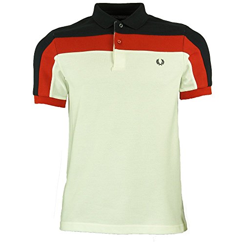 Fred Perry Men's Panelled Pique Polo Shirt