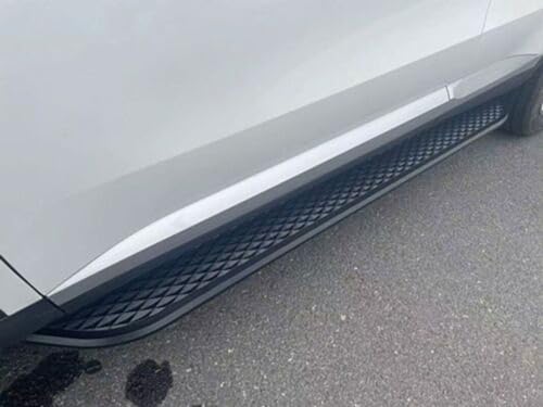 Estribos laterales de aluminio para Lincoln Aviator 2020-2024 miniatura 5