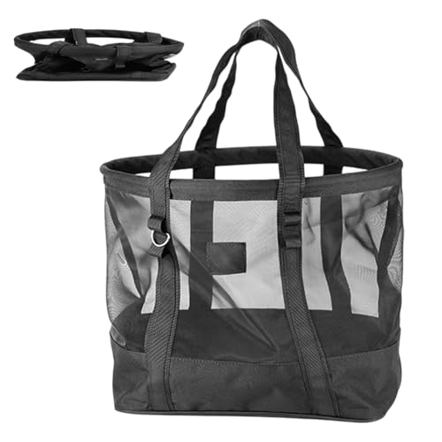 Bolsa de playa de malla para vacaciones tropicales y cruceros