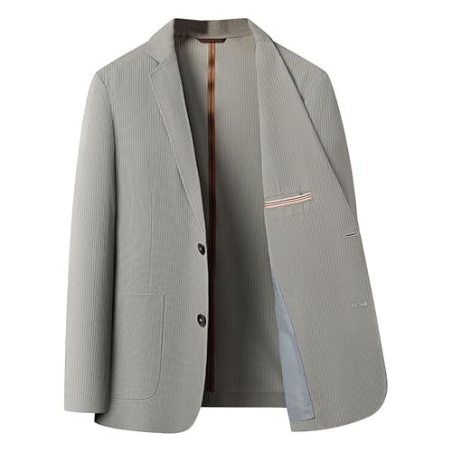 Blazers de smoking homme légers et respirants veste sport chic à simple boutonnage