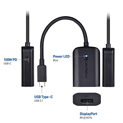Conversor Cable Matters 201026-BLK para conector Thunderbolt y MacBook 2