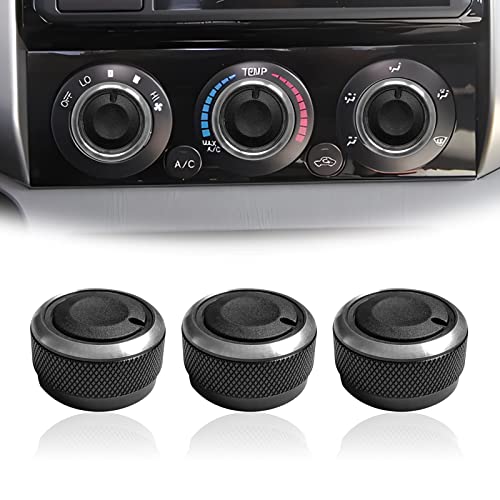 Boutons de chauffage pour Toyota Tacoma 2005-2015, lot de 3 commandes de climatisation