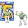 Mattel Disney and Pixar Toy Story Action Figures 7 Inch Playscale Key Characters, 8 Plus Posable Joints with Movie Accurate Design - 7