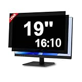 J J-Dream [2 Pack] 19 Inch Privacy Screen for Computer Monitor Blue Light Screen Protector Anti Glare Anti-Scratch Monitor Privacy Shield Screen 19 Inch 16:10 Aspect Ratio