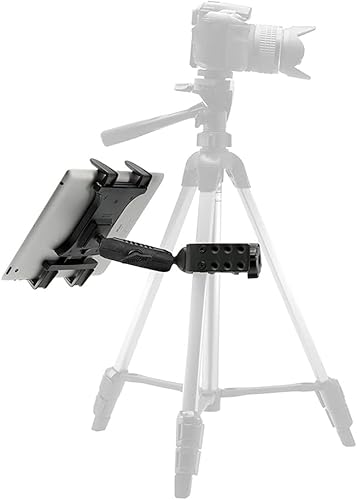 Miniatura 8 de ARKON Mounts TABRM086 - Soporte de tableta de alta resistencia con agarre delgado, ajuste universal para tableta, abrazadera en C maciza, ángulo de