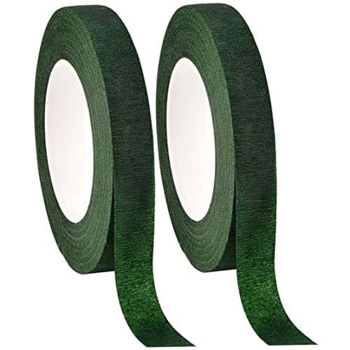 Muzrunq Ruban à Tige Florale Ruban de Fleuriste Vert Cover