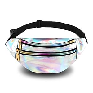 TBoonor Mode Heuptas Waterdicht Met Ritssluiting Verstelbare Reflecterende Gordel Voor Dames Heren Festival Sport Outdoor Reizen