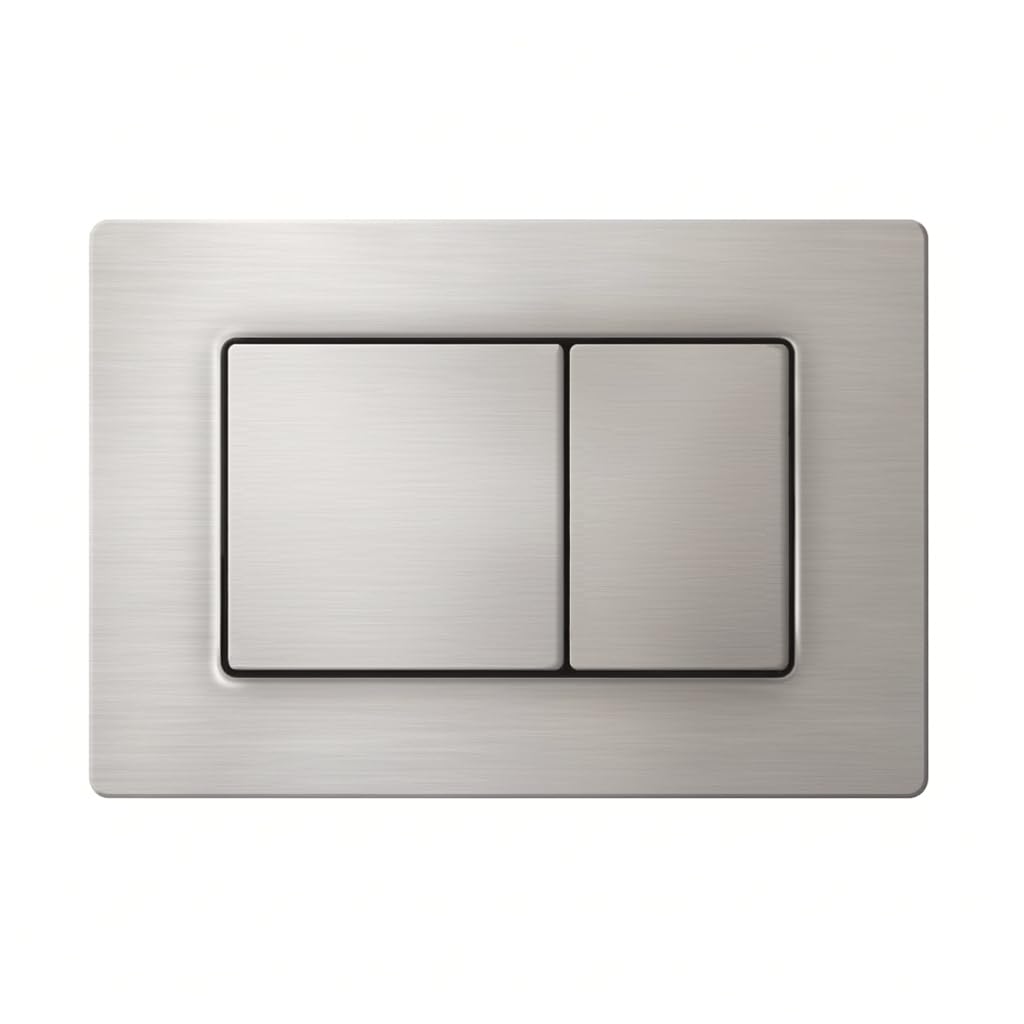 Geberit Duofix Inbouwreservoir UP320 Met QeramiQ Metal Bedieningsplaat Wand 112cm Ronde Knoppen Metaal Goud Geborsteld Sw976093