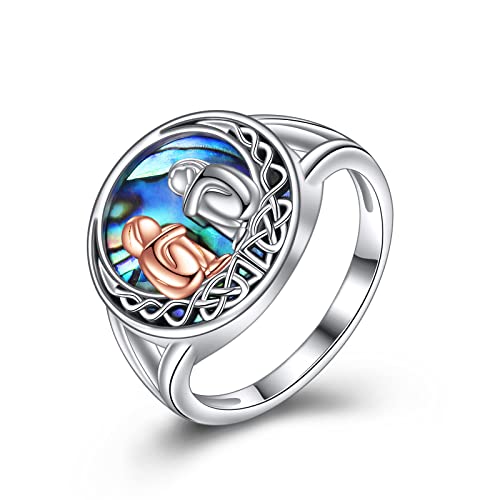 Bague sister argent 925 de haute joillerie aux finitions soignées