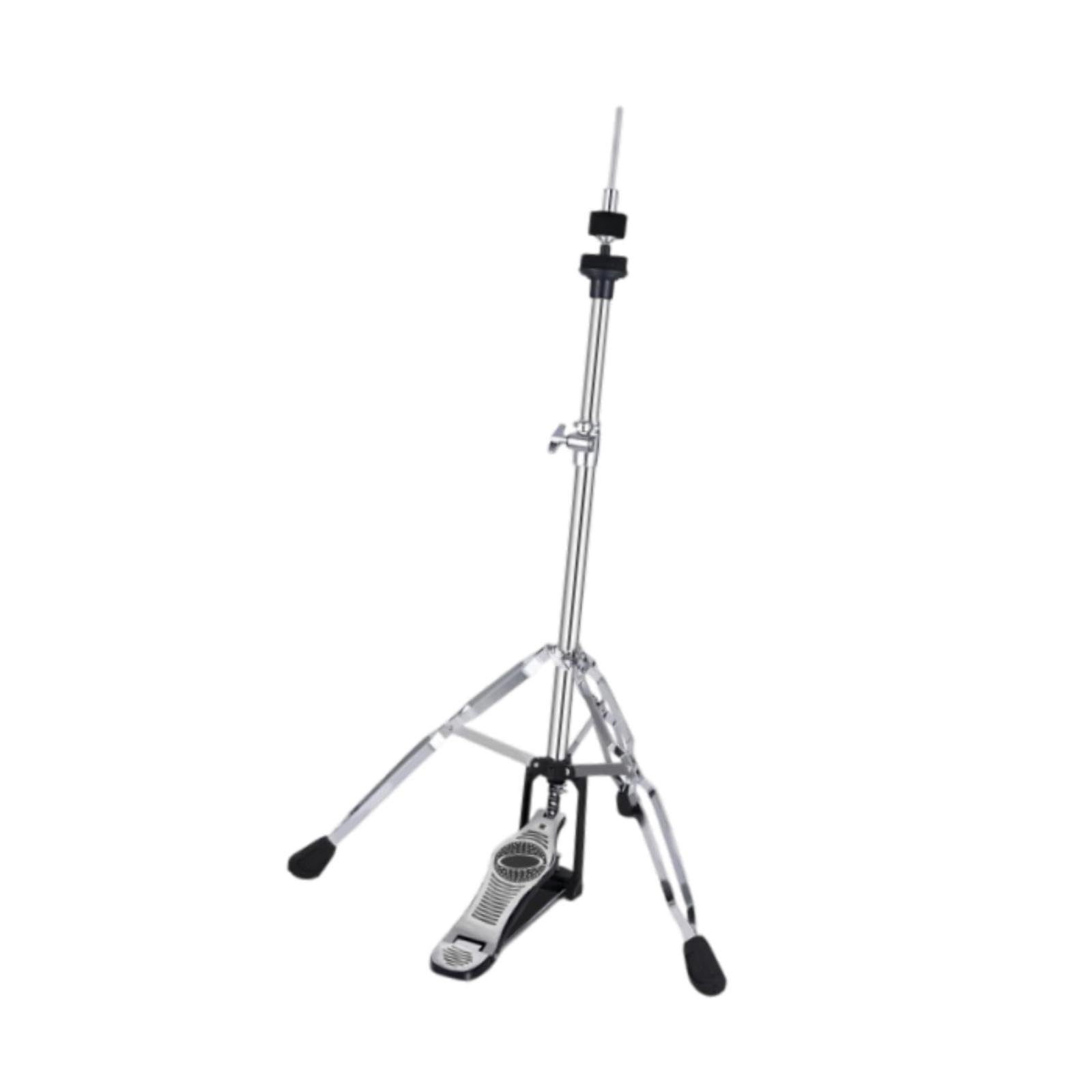Oshhni Hi Hat Tripode Stand, supporto per tamburi, braccio di piatti a 3 gambe a doppio preparato, altezza regolabile per lo strumento musicale del