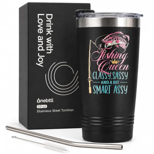 Women’s Fishing Stainless Steel Tumbler