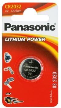 Panasonic CR2032 1GUE   Pila de Litio (3 V, 220 mAh)