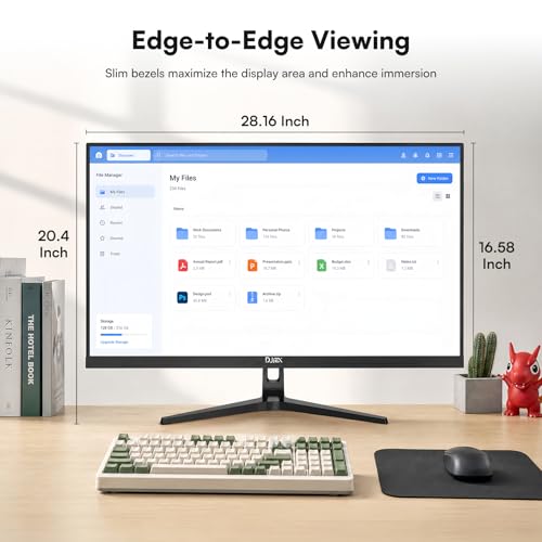 Image of 32 Inch 4K Computer Monitor, UHD 3840 * 2160P, 60HZ, 4000:1 Contrast Ratio, 97% sRGB, FreeSync, Eyecare, IPS Panel, Compatible with Wall Mounting, Ideal for Business & Office
