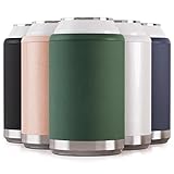 Maars Standard Can Cooler for Beer & Soda | Stainless Steel 12oz Beverage Sleeve, Double Wall Vacuum Insulated Drink Holder - Pine Needle Green