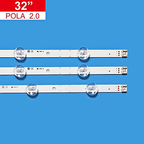 Tiras de retroiluminación LED 590mm Innotek POLA2.0 para panel de 32 3