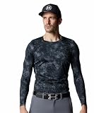 [アンダーアーマー] UA DRIVE PRO COOL FITTED NOVELTY CREW NECK SHIRT 6012522(001) ブラック キャッスルロック ブラック M