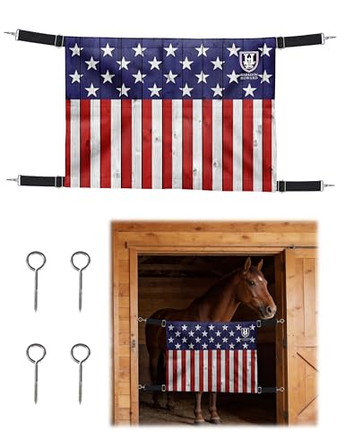Harrison Howard Horse Stall Guard with Adjustable...