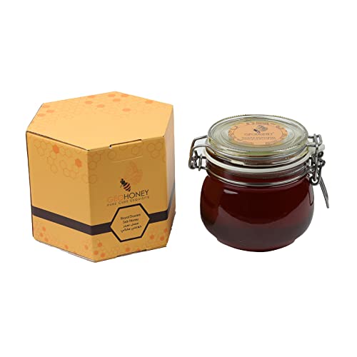 Miel Geohoney Sidr Doany sin procesar en frasco de vidrio 1.5 lb