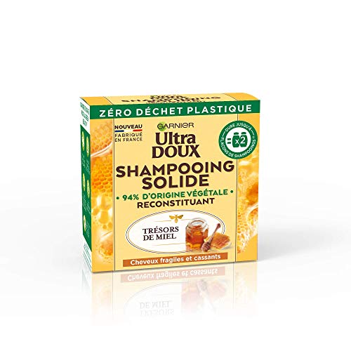 Garnier Ultra Dolce Tesori di Miele Shampoo Solido Ricostituente al Miele/Cera d'api 60 g