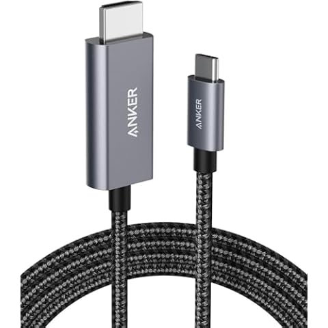Anker USB C to HDMI Cable for Home Office 6ft Cover