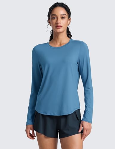 Image of CRZ YOGA Lightweight Crewneck Long Sleeve Top