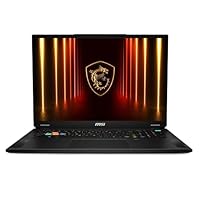 MSI Stealth A18 AI+ Gaming laptop-(18 QHD+, 240Hz,AMD Ryzen AI 9 HX 370, NVIDIA® GeForce RTX 5070 Ti Laptop GPU, GDDR7 12GB, 32GB RAM, 2TB SSD,Windows 11 Home Premium)-Midnight Black