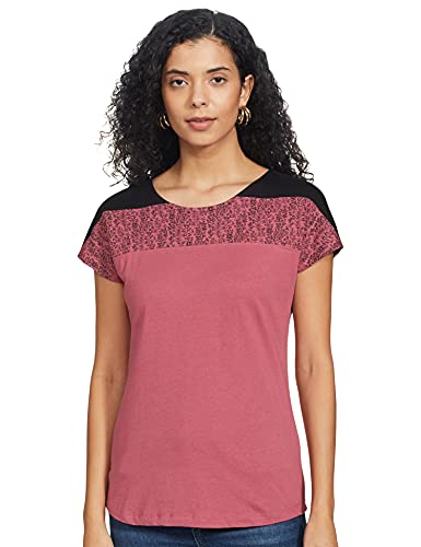 Image of Max Women Women Striped Round Neck T-Shirt