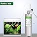ZRDR 2L Co2 Generator System with Pressure Gauge Automatic Pressure Relief Valve Bubble Counter for Aquarium Plants，Stable Output