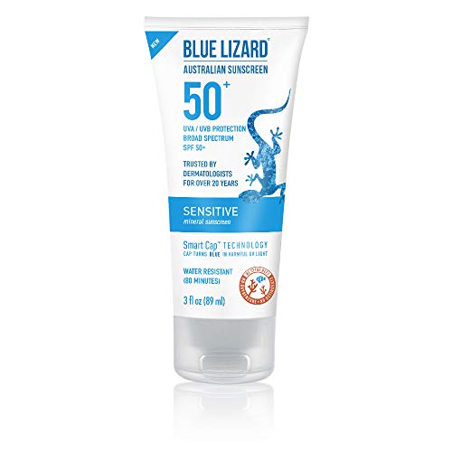 Sensitive Mineral Sunscreen with Zinc Oxide, SPF 50+, Water Resistant