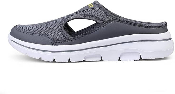 Mens House Slippers,Half Shoes For Men,Slip-on Mules,Slipons,Breathable mesh,Lightweight,Summer Shoe